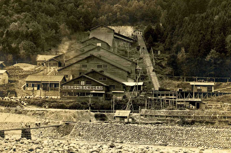 昭和初期の中瀬鉱山