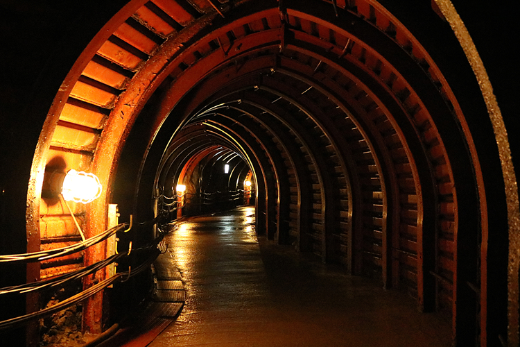 成為日本第一個官營礦坑的「生野銀礦」